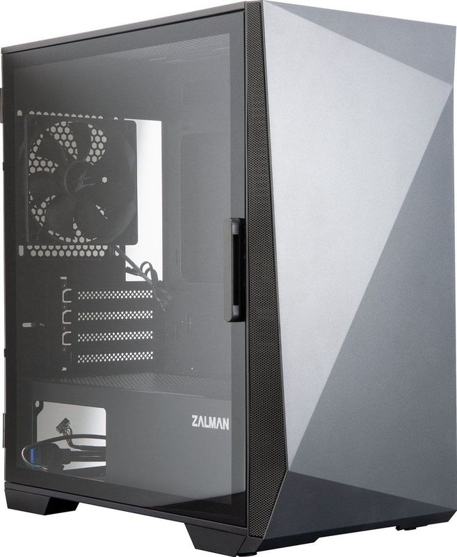 Zalman Z1 ICEBERG BLACK computerbehuizing Mini Tower Zwart