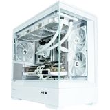 Zalman - P30 - PC-behuizing - Wit - Mini Tower - Micro-ATX - Mini-ITX