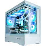 Zalman - P30 - PC-behuizing - Wit - Mini Tower - Micro-ATX - Mini-ITX