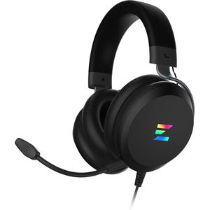 Zalman - ZM-HPS610 - Bedrade Gaming Headset - Zwart - Aluminium Frame - RGB Verlichting