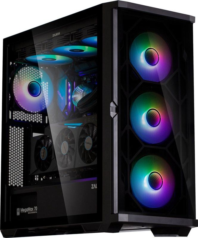 Zalman Z10 DUO computerbehuizing Midi Tower Zwart