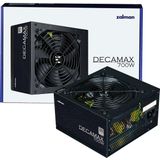 Zalman - Decamax ZM700-LX3 - 700W - PC Voeding - Zwart - 80Plus