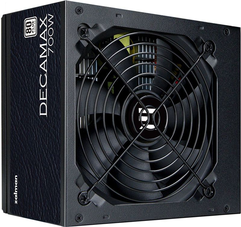 Zalman - Decamax ZM700-LX3 - 700W - PC Voeding - Zwart - 80Plus