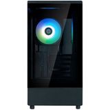 Zalman - P10 - Micro-ATX Behuizing - Zwart - Tempered Glass