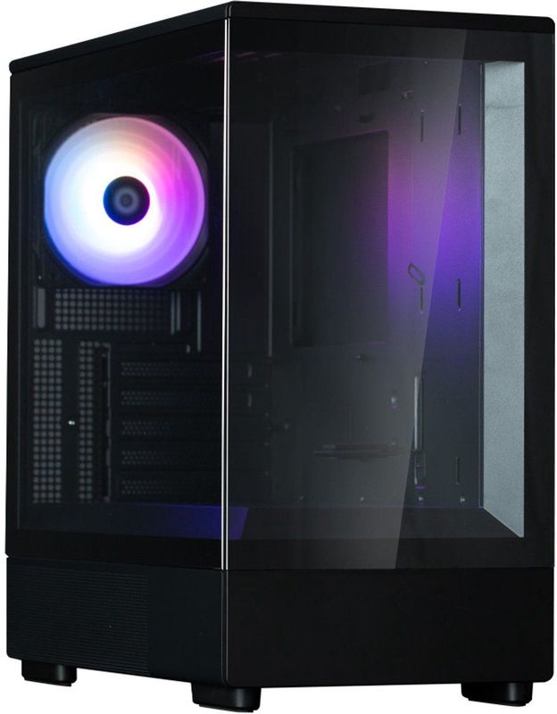 Zalman - P10 - Micro-ATX Behuizing - Zwart - Tempered Glass
