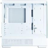 Zalman - P10 - Micro-ATX Behuizing - Wit - Tempered Glass
