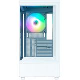 Zalman - P10 - Micro-ATX Behuizing - Wit - Tempered Glass