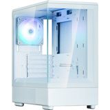 Zalman - P10 - Micro-ATX Behuizing - Wit - Tempered Glass