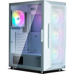 PC-behuizing medium tower Zalman i3 Neo (wit) RGB