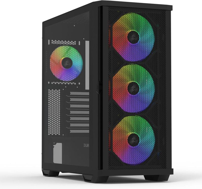 Zalman Z10 PLUS computerbehuizing Midi Tower Zwart