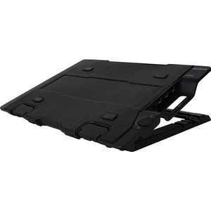 Zalman ZM-NS2000 laptop cooling pad 43,2 cm (17") Zwart