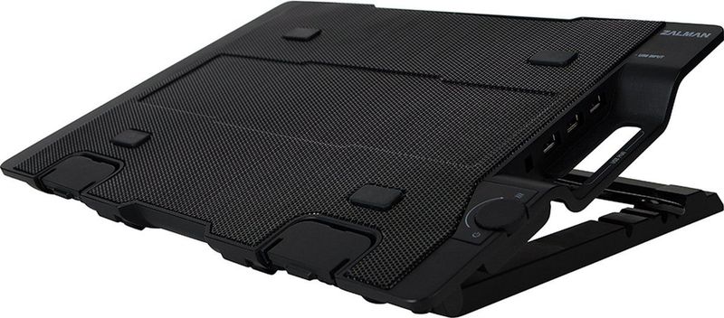Zalman ZM-NS2000 laptop cooling pad 43,2 cm (17") Zwart