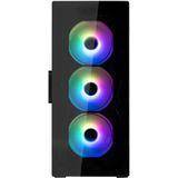 Zalman - I3 Neo TG - PC-behuizing - Zwart - Mid Tower - RGB Ventilator x4