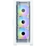 Zalman - I3 Neo TG - Mid Tower PC-behuizing - Wit - RGB Ventilator x4
