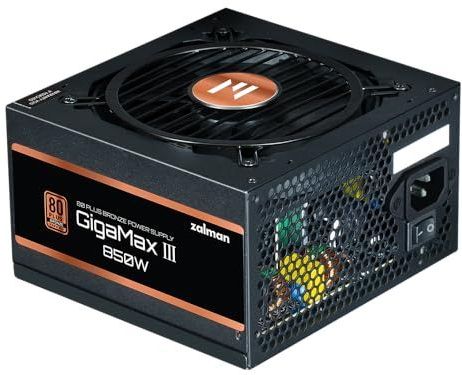 Zalman - GigaMax III - PC Voedingseenheid - Zwart - 850W
