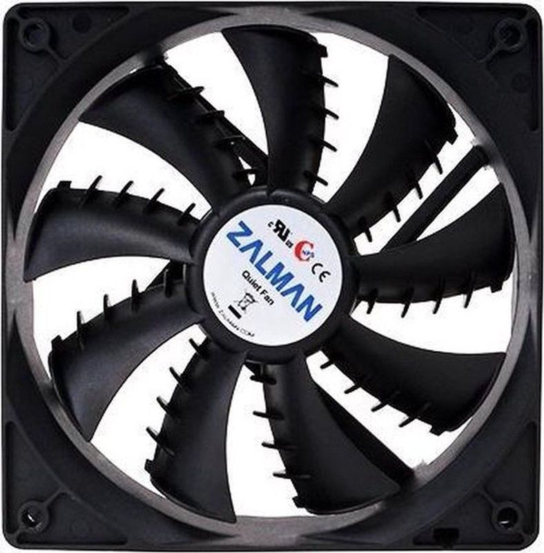 Zalman ZM-F3(SF) koelsysteem voor computers Computer behuizing Ventilator 12 cm Zwart