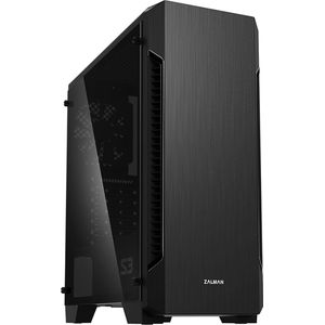 Zalman S3 TG computerbehuizing Midi Tower Zwart