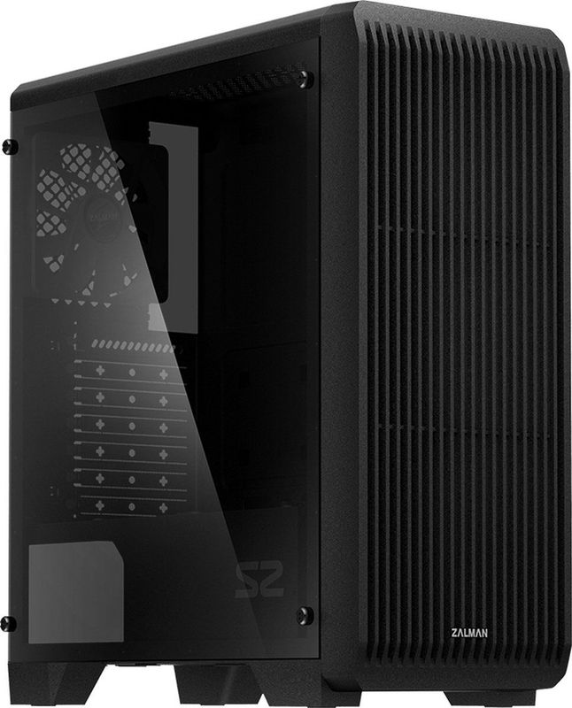 Zalman S2 TG Midi-tower Behuizing, Gaming-behuizing Zwart