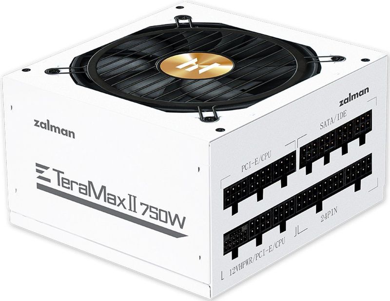 Zalman - ZM750-TMX2 - Voeding - Wit - 750W - 80+ Gold - ATX 3.1