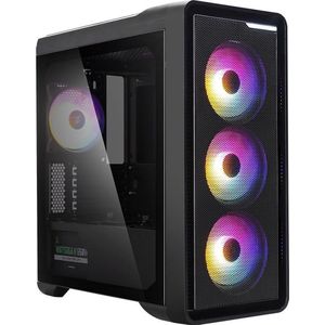 ZALMAN M3 Plus - Behuizing - Black - Minitower - Zonder Voeding