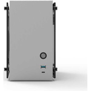 Zalman - M2 Mini-Silver - Mini Tower - Zilver - Materiaal: Staal