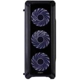 Zalman i3 Edge Midi-Tower - schwarz - Midi/Minitower - ATX Midi Tower Zwart