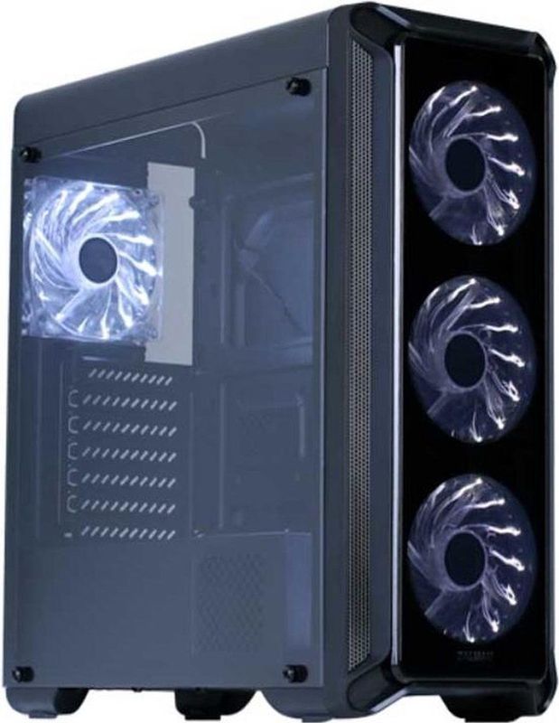 Zalman i3 Edge Midi-Tower - schwarz - Midi/Minitower - ATX Midi Tower Zwart