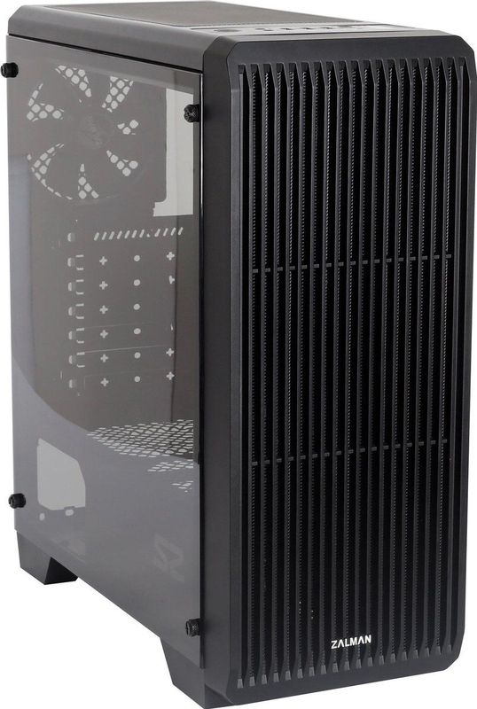 Zalman - S2 - PC Behuizing - Zwart - Acryl - Midi Tower