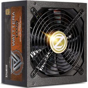 Zalman - ZM1000-EBTII - Voeding - Zwart - 1000 Watt - 80 PLUS Gold