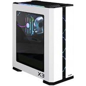 ZALMAN - X3 Wit (RGB) Box zonder voeding - Medium toren - ATX-formaat