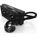 Zalman Reserator5 Z24 Black CPU Liquid Cooler 240mm Radiator 2 x SF120 ARGB fan Processor Alles-in-één vloeistofkoeler 12 cm Zwart