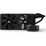 Zalman Reserator5 Z24 Black CPU Liquid Cooler 240mm Radiator 2 x SF120 ARGB fan Processor Alles-in-één vloeistofkoeler 12 cm Zwart