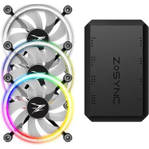 Zalman 120mm ZM-LF120 A-RGB Triple Pack inkl. Controller