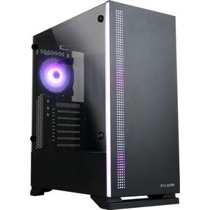 Zalman S5 Zwart, ATX Mid-Tower-behuizing