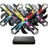 Zalman - ZM-SF120A3 - PC-ventilator - RGB - 120 mm - Triple Pack met Controller