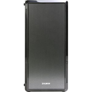 Zalman S4 ATX Mid-Tower Case, Acrylic side panel, Pre-installed fan: 1x 120mm(Front), 1x 120mm((Rear), Radiator support: 120/240(Front), 120mm(Rear), Bottom PSU Installation met shroud, Two HDD/SSD Racks