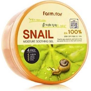 Farmstay - Snail - Kalmerende Gel - 300 ml - Voor Gezicht en Lichaam