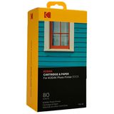 Kodak - Cartridge & paper 4x6"" for 80 photos