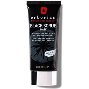 Erborian - Black Scrub Mask - Gezichtscrub - 50ml
