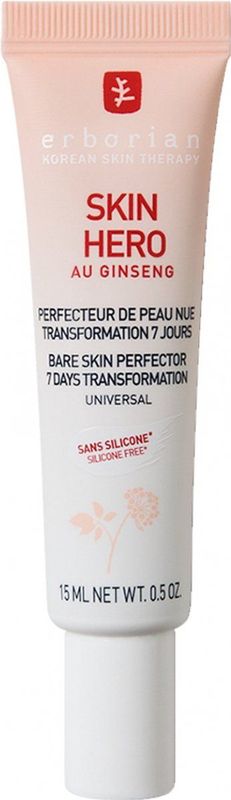 Erborian - BB Crème Skin Hero - 15ml - Vrij van Siliconen - Hydraterende Gezichtscrème