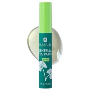 Erborian Centella SOS-patch – gel met effect ""knooppatch"" – transparante gezichtsverzorging tegen onvolkomenheden – 24 uur gericht effect – 9 ml – Koreaanse cosmetica
