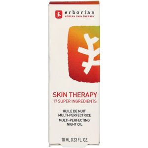 ERBORIAN Night Oil - Gezichtsolie - 10 ml - SKIN THERAPY - 17 Plantenextracten