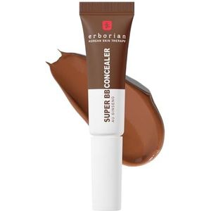 Erborian Super BB CONCEALER – concealer met hoge dekking verrijkt met niacinamide en SPF 25 - hydraterende oogcorrector, natuurlijke afwerking - Koreaanse cosmetica - chocolade 10 ml