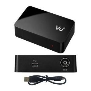 Vu+ Turbo USB DVB-C/T2 hybride tuner (DVB-C/T2), TV-ontvanger, Zwart