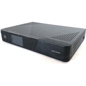 Vu+ Uno 4K SE (4 GB, Dubbele DVB-S2, CI slot), TV-ontvanger, Zwart