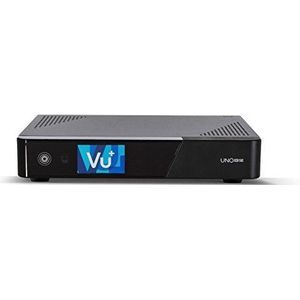 VU - UNO 4K SE - Receiver - Zwart - 1x DVB-C FBC Twin Tuner