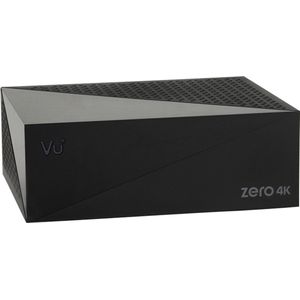 VU+ Zero 4K DVB-S2X Linux satellietontvanger, zwart