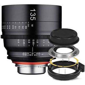 XEEN Cinema 135mm T2,2 Canon EF full-frame lens MF Cine Video Lens voor hoge resoluties met Follow Focus tandkransen