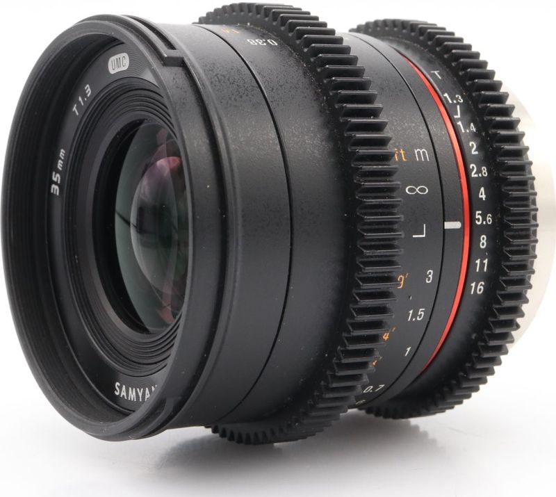 Samyang - SA2312 CS - Videoobjectief - Zwart - 35 mm T1.3 ED AS UMC