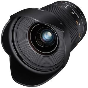 Samyang 20mm f/1.8 ED AS UMC - Nikon F (Nikon F, Volledig formaat), Objectief, Zwart